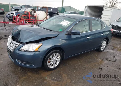 2015 Nissan Sentra Sv из США, поврежденный, VIN 3N1AB7AP9FY377463